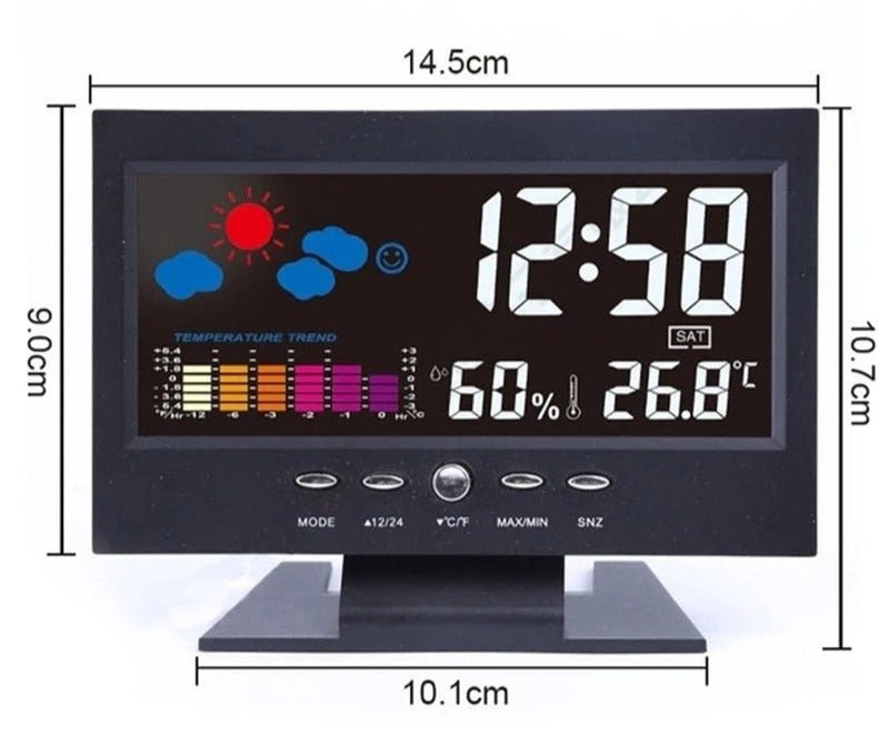 Réveil météo multifonction