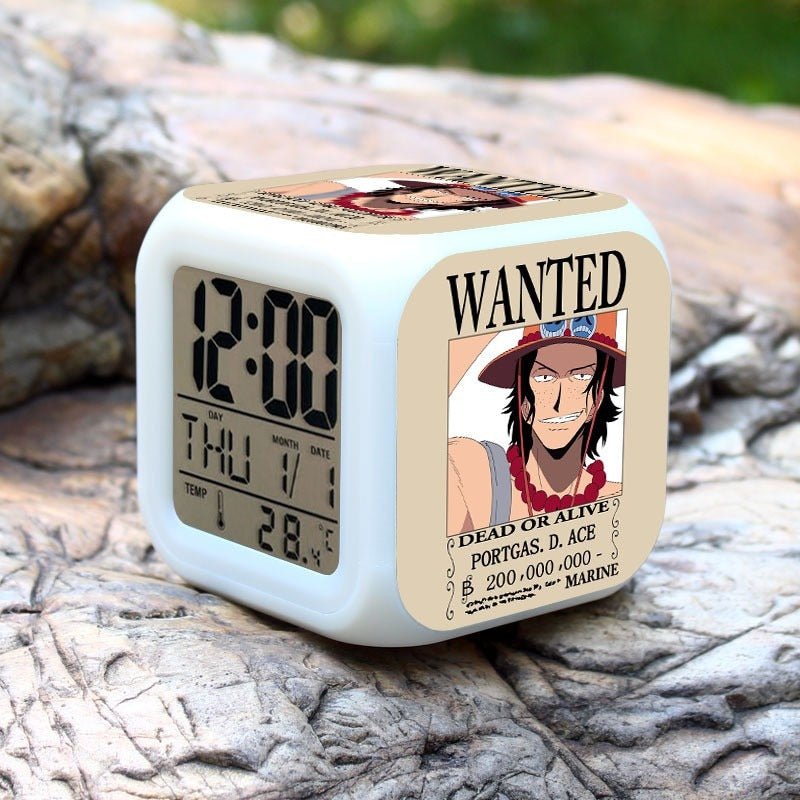 Réveil One Piece veilleuse pour chambre d'enfant