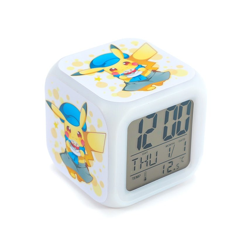 Réveil pour enfant Pokemon en cube - reveille-moi