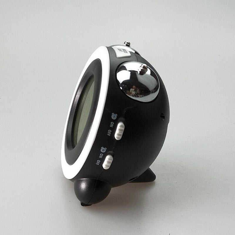 Réveil rond lumineux digital