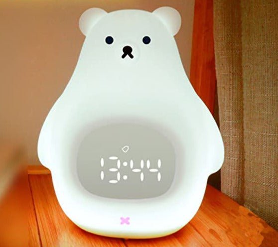 Réveil veilleuse ours 3 niveaux