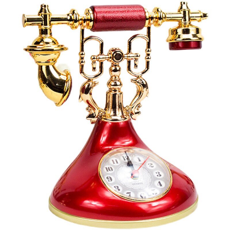 Réveil vintage cadran de téléphone