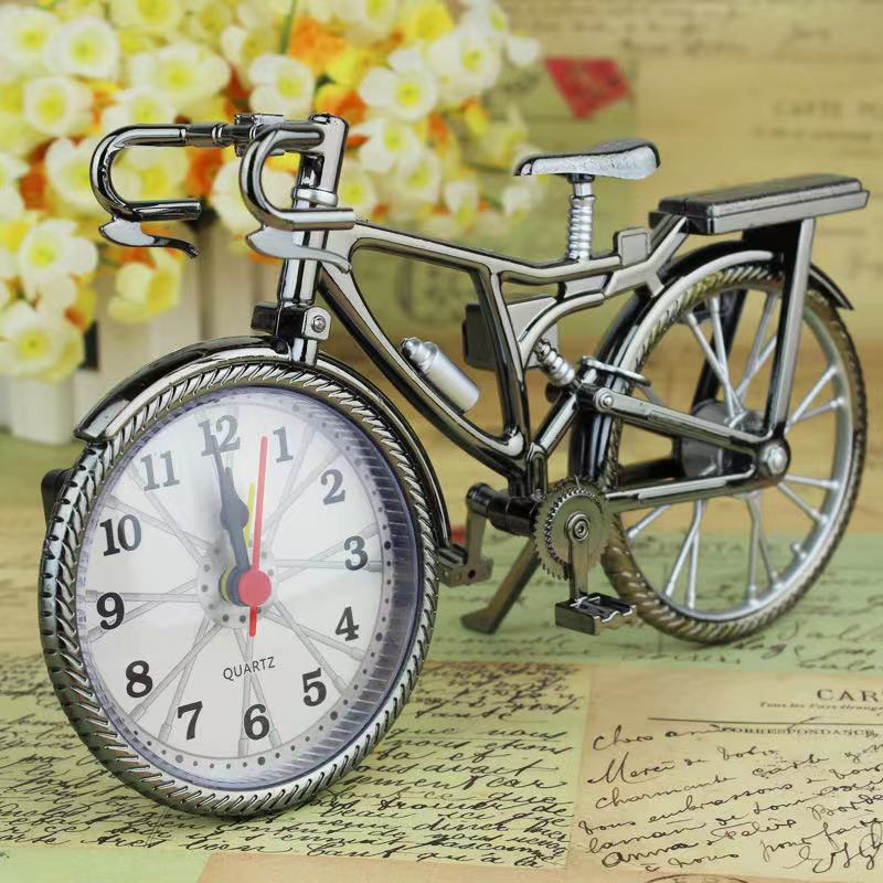 Réveil vintage en forme de vélo - reveille-moi
